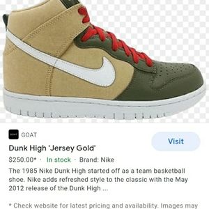 Nike dunk high shoes